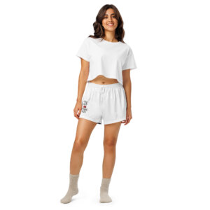 lounge shorts cherry bomber womens loungewear