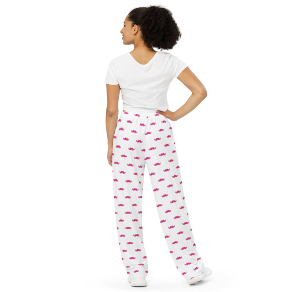 All-over print unisex wide-stache loungers - Image 4