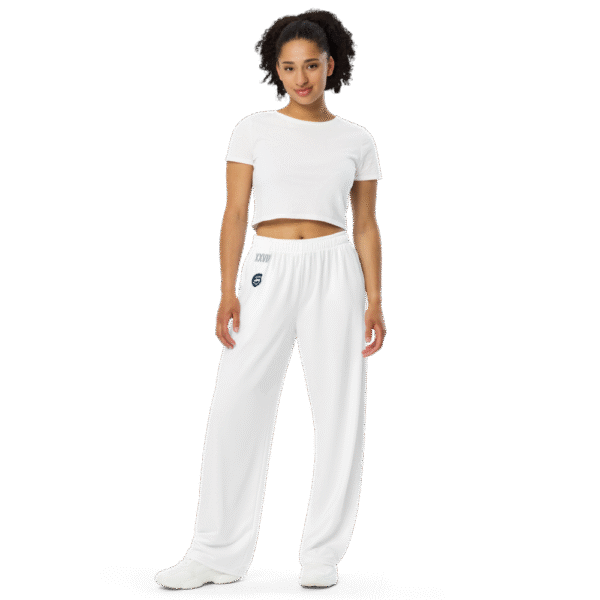 custom loungewear white pants