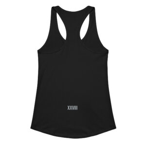 Women’s fitted racerback tank top