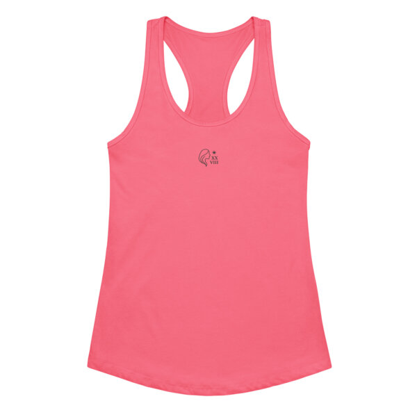 Women’s fitted racerback tank top - Image 4