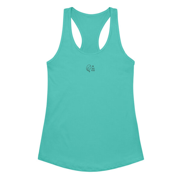 Women’s fitted racerback tank top - Image 6